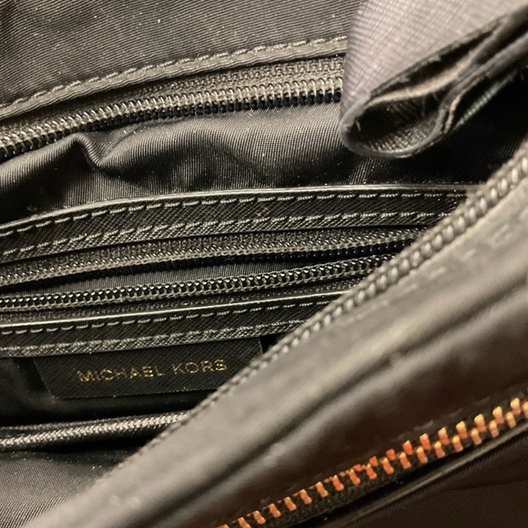 Michael Kors Black Nylon Crossbody Bag - Picture 3 of 3
